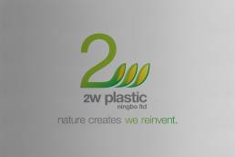 2w Plastics Logo Design Designed by Wowwee Design The Sydney Design Agency
