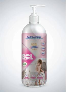 SolClean Eco Friendly Baby Care Laundry Packaging Design