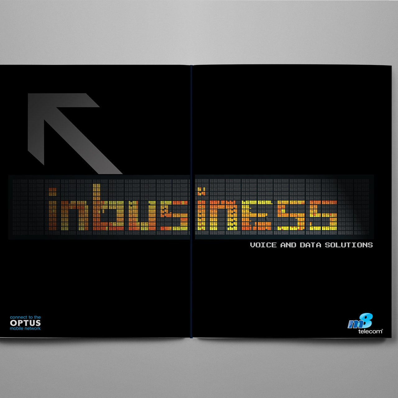 M8 Telecom Brochure Design