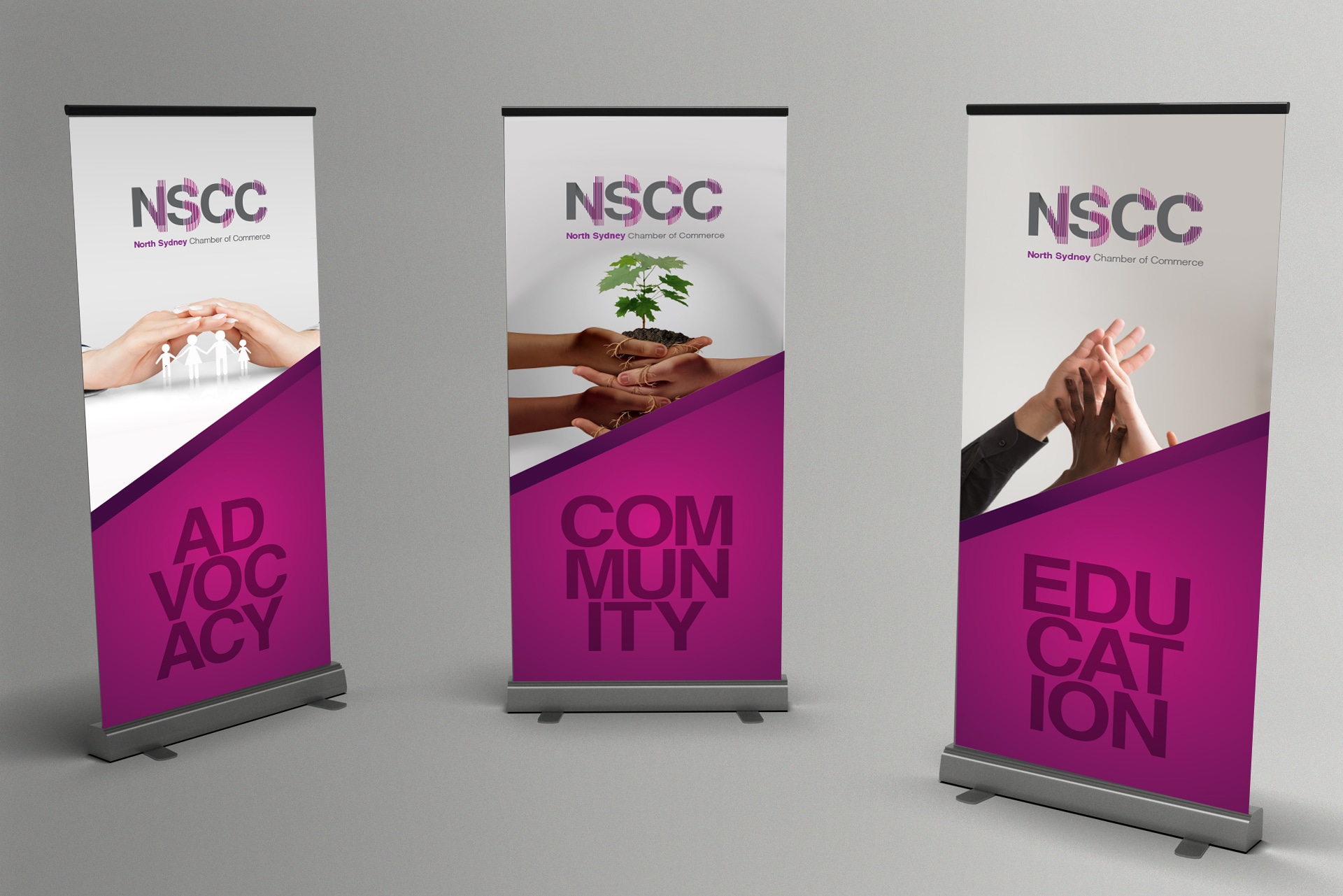 Pull up Banner Posters for NSCC