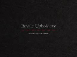 Royale Upholstery Logo Design