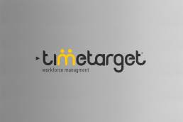 Time Target Workforce Management Logo design