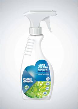 SolClean Packaging Design Home Clean & Refresh