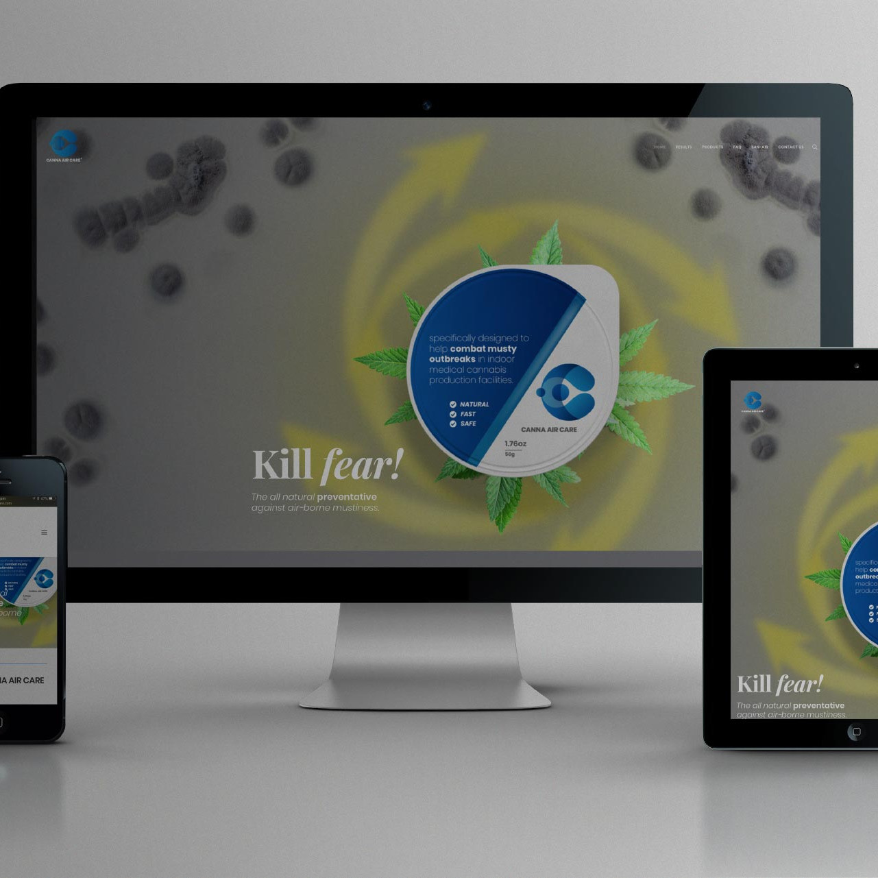 Canna Air Care Medical Cannabis Product Packaging