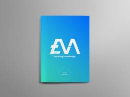 style guide website designer design guides website Branding Eva Banking A4 photorealistic brochure mockup on light grey background by Wowwee Design ® Graphic Design Agency Sydney