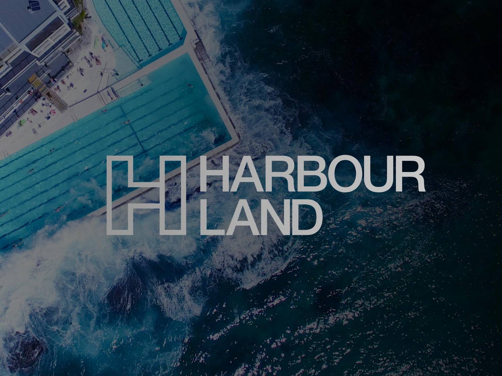 Harbour Land Logo Drone Image of Bondi