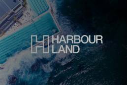 Harbour Land Logo Drone Image of Bondi