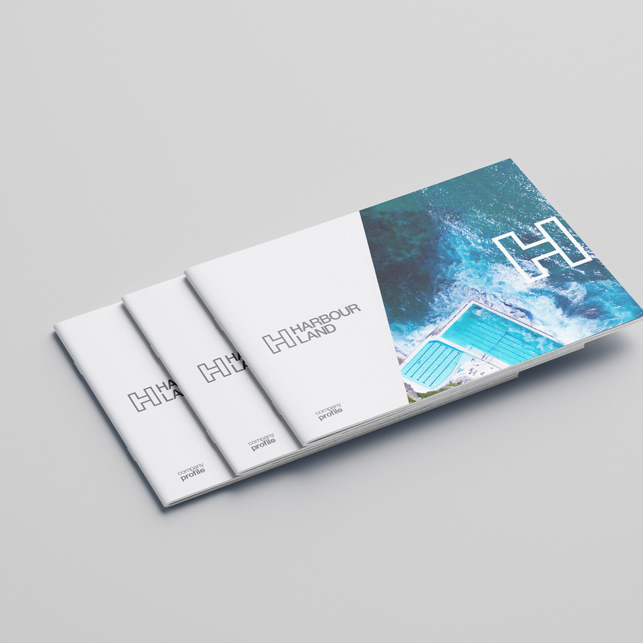 Architectural Branding - HarbourLand Property Branding - Wowwee Design