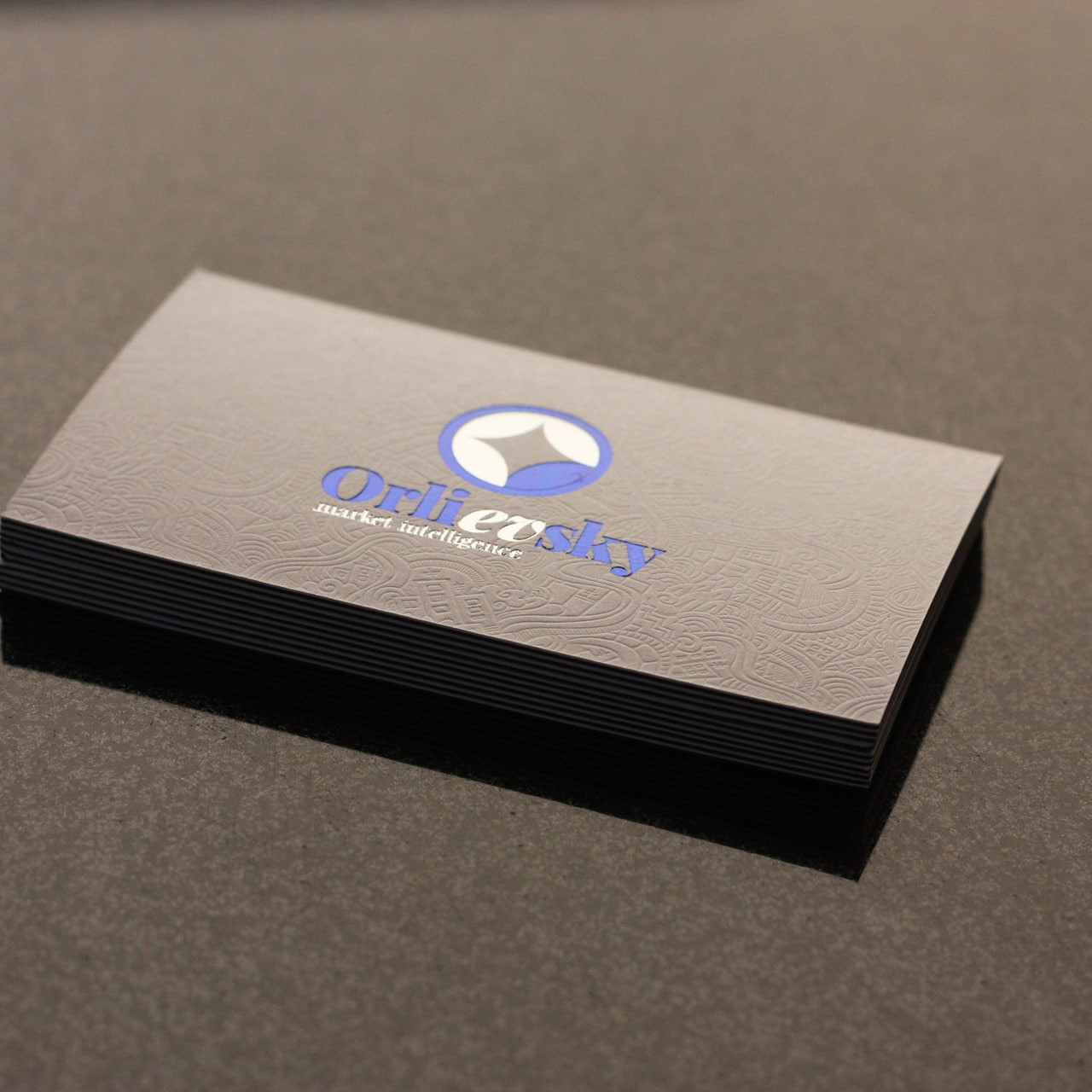 LetterPress Business Card