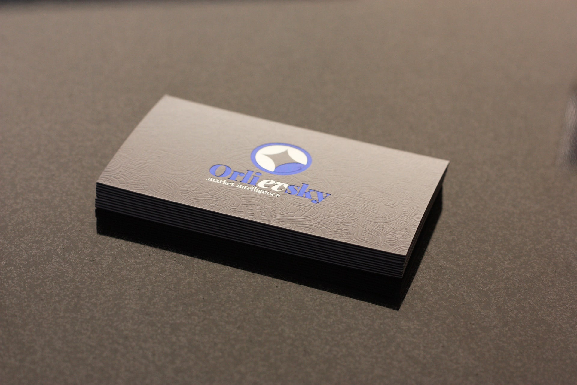 LetterPress Business Card