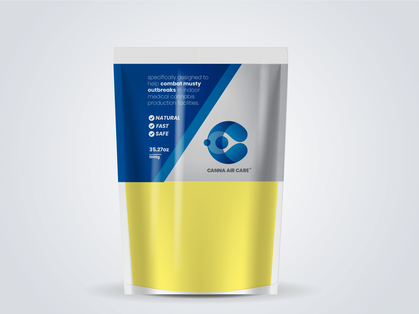 Branding - Canna Air Care Medical Cannabis Product Packaging 1kg