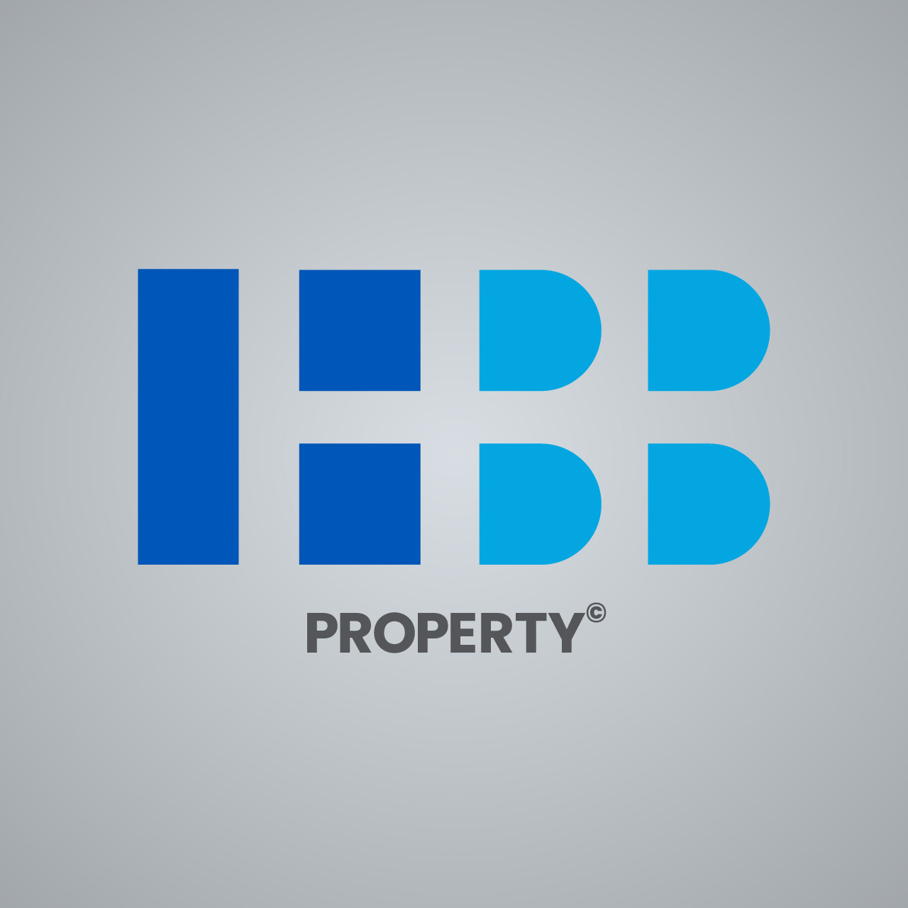 Logo Design Sydney Wowwee Design Using Negative Space to display the Logo details for HB+B Property Designed by Darragh McNulty Wowwee Design - Sydney Design Agency - Graphic Design - Marketing