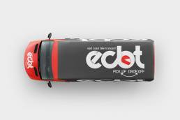 Van Wrap - East Coast Bike Transport Logo Design Branding - Wowwee Design - Sydney Design Agency
