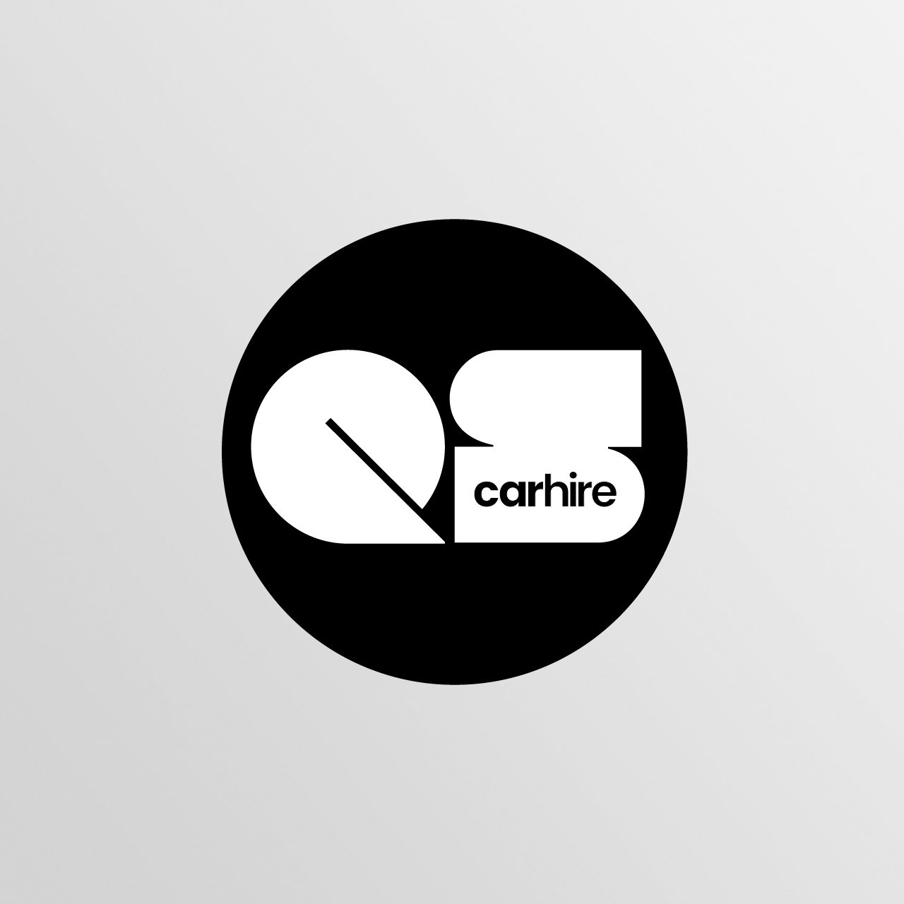 QS Car hire Logo Design for Queen Street Hire in Sydney. Queen Street Hire by Wowwee Design