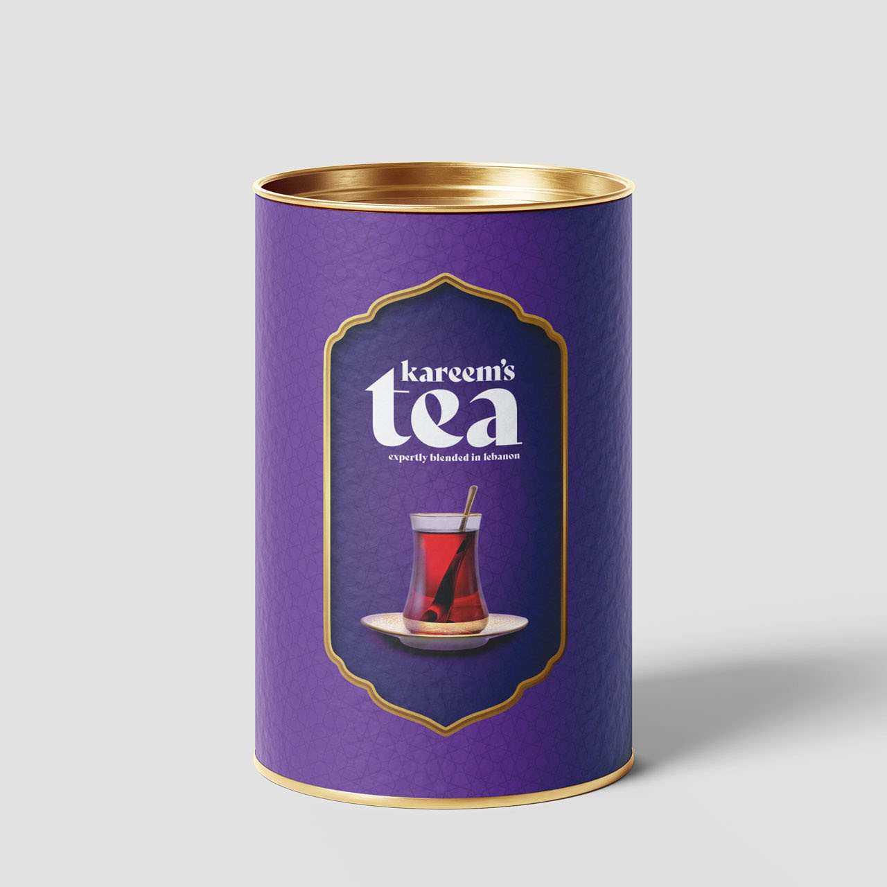 Kareem's Tea Brand Brendan Typography Design Wowwee Design Sydney
