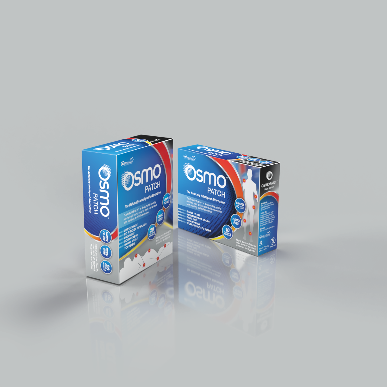 Wowwee Design strategically enhanced the established Osmo Patch brand by refining its visual identity, packaging, and communication to increase customer appeal while maintaining trust.